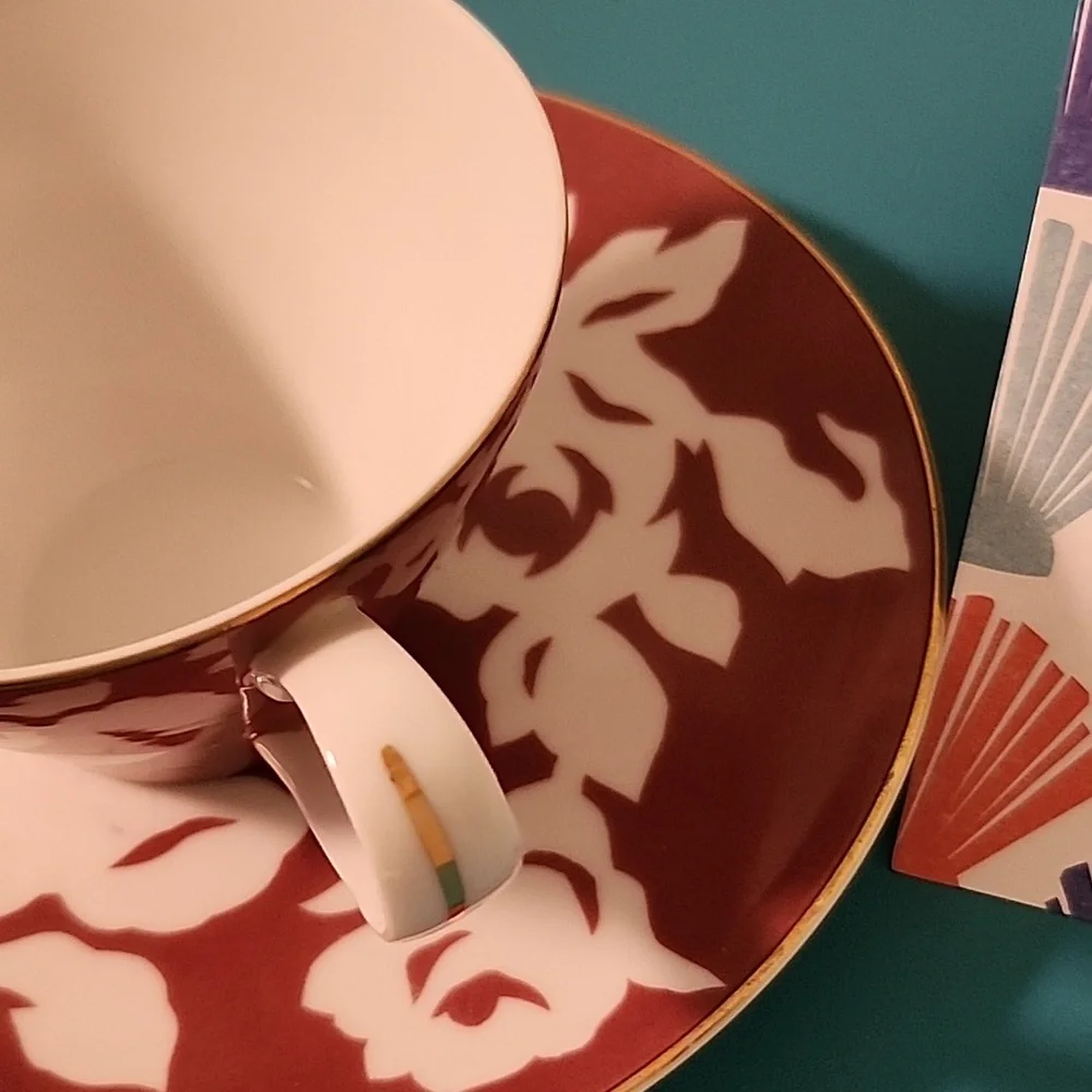 Vintage Waco China tea cup and saucer made in Japan - Picture 2 of 7